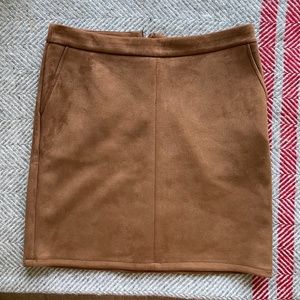 Suede Pencil Skirt - Vila Clothes Europe